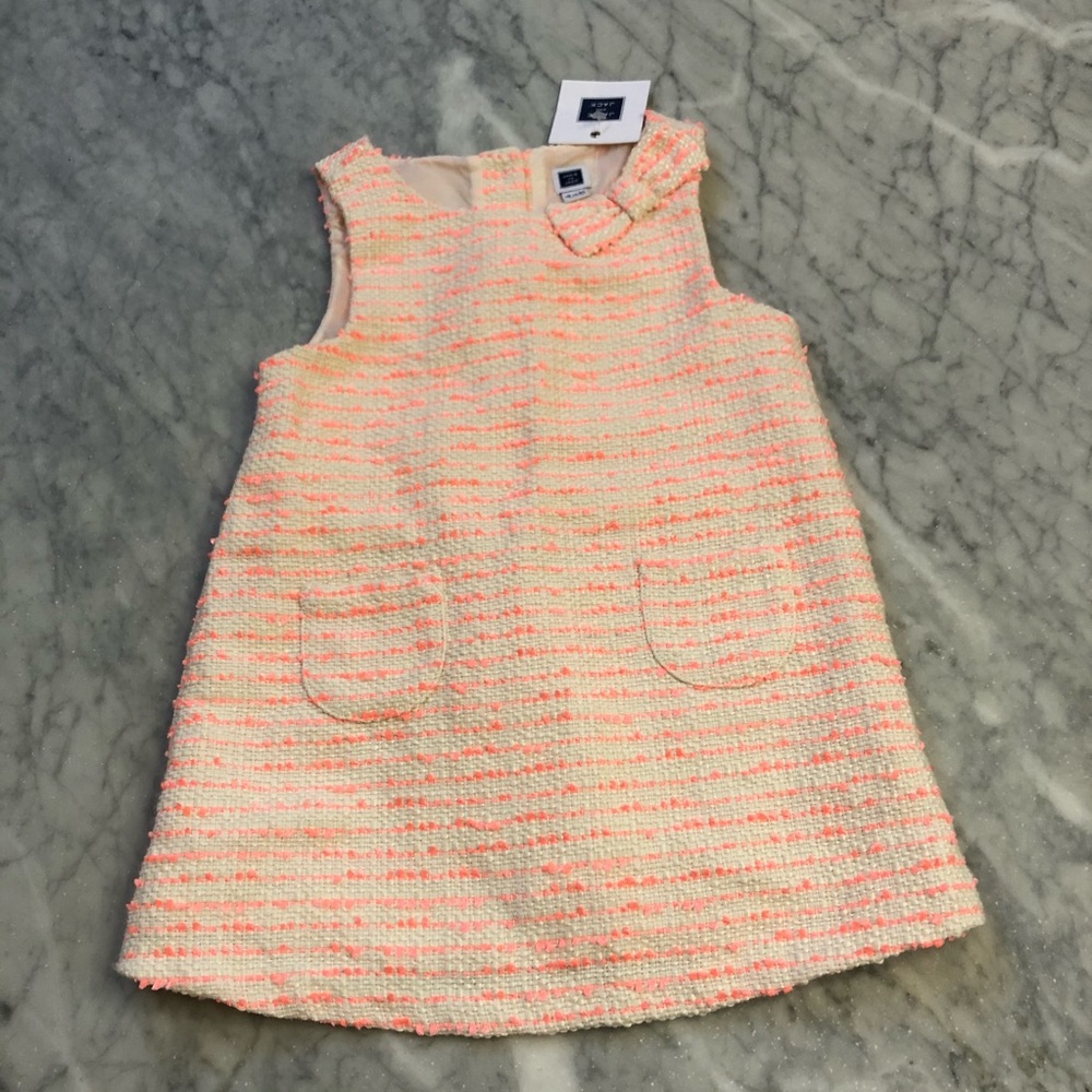 🌸Janie & Jack Neon Tweed Dress - 18-24mo